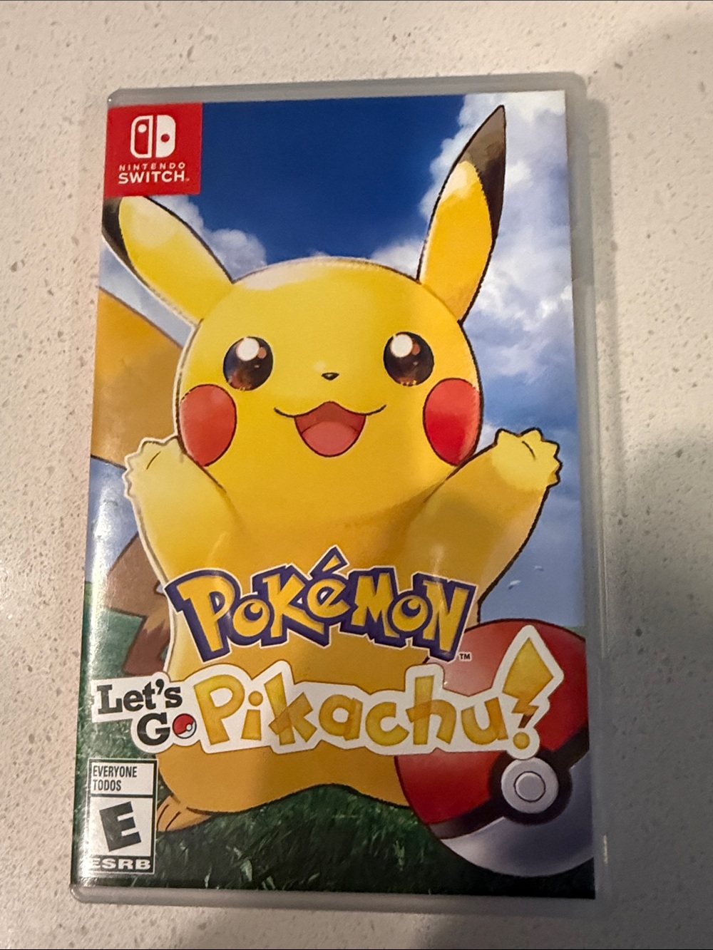 Nintendo Pokémon: Let's Go, Pikachu! Switch Game w/ Case Multiplayer 2018 E